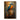 Expressive Abstract Oil Painting of a Colorful Kingfisher Bird on Wood
