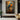 Expressive Abstract Oil Painting of a Colorful Kingfisher Bird on Wood