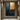 Abstract Knife Painting in Metallic Gold and Deep Black