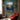 Golden Moon Reflecting On Blue Ocean In Abstract Landscape