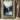Abstract Landscape Oil Painting With Sunset Reflection