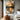 Abstract Oil Painting Luminous Cross in Gold and Grey with Metallic Texture