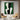 Abstract Minimalist Figurative Oil Painting in Green and Monochrome