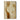 Abstract minimalist painting with two intertwined faceless figures in beige and caramel tones