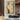 Abstract minimalist painting with two intertwined faceless figures in beige and caramel tones