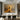Abstract Minimalist Oil Painting in Warm Neutral Tones with Walking Figure