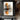 Forest Reflections Abstract Nature Landscape with Autumn Trees in Orange and Gray