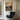 Abstract Oil Painting Twilight Reflection in Metallic Gold and Grey