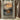 Abstract Oil Painting Twilight Reflection in Metallic Gold and Grey