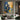 Abstract Palette Knife Painting with Human Figures in Blue and Yellow