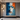 Original Abstract Portrait Wall Art in Blue and Orange with Closed Eyes