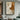 Abstract Portrait Canvas Silhouette in Stillness in Beige and Brown