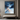 Abstract Snow Landscape Oil Painting in Blue and White