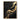 Abstract Textured Oil Painting in Black and Metallic Gold