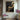 Abstract Textured Oil Painting in Black and Metallic Gold