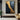 Abstract Textured Oil Painting with Metallic Gold and Black Palette Knife Finish
