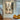 Abstract Urban Landscape Oil Painting in Misty Gray and Beige