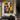 Modern Abstract Wall Art of Colorful Geometric Portrait with Bold Texture