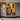 Modern Abstract Wall Art of Colorful Geometric Portrait with Bold Texture