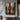 Abstract oil painting of symmetrical hourglass forms with woodgrain textures in beige and brown tones, transitioning to black gradient background.  