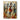 Abstract African Dancing Figures Canvas Art in Warm Earth Tones