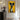 Animated Dog Portrait in Cartoon Style with Yellow Background