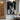 Hand-painted black and white nude woman oil painting with abstract background
