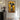 Cartoon Dalmatian Puppy Wall Art in Yellow and Black