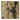 Abstract oil painting with celestial and map-like patterns in gold and black tones, ideal for modern interiors.
