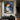 Original Classical Oil Portrait of Smiling Girl in Blue with Vintage Charm