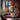 Colorful Abstract Expressionist Painting with Urban Texture