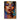 Abstract oil painting of woman smoking cigar, vivid palette knife portrait with bold colors and sensual mood on canvas