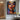 Abstract oil painting of woman smoking cigar, vivid palette knife portrait with bold colors and sensual mood on canvas