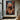 Bold abstract portrait of blonde woman with closed eyes and red lips, painted in expressive modern style