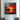 Crimson Voyage abstract boat oil painting in fiery sunset tones, Sonarart Original