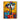 Cubist Abstract Canvas Portrait with Dual Faces and Bold Color Texture