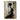 Cubist Abstract Female Portrait in Neutral Beige and Black