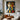 Cubist Original Oil Painting of Two Faces with Geometric Color Blocks