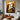 Cubist Abstract Canvas Art Featuring Wine and Two Figures