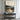 modern minimalist landscape oil painting with beige and grey hills and path, thick brushwork and subtle fog, peaceful neutral-toned wall art