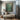 Textured abstract oil painting featuring layered green earth tones, brown geological patterns, and ochre accents, with visible impasto brushstrokes on linen canvas.  