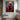Bold Figurative Oil Painting of a Woman in Red Blue and Yellow Spotlight