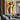 Abstract Figurative Canvas Art of Hugging Couple in Warm Yellow Tones