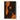 Female Figure In Abstract Orange And Black Oil Painting