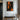 Female Figure In Abstract Orange And Black Oil Painting