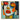 Sonarart Original abstract pop-style oil painting of a bold female face in vibrant colors