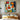 Sonarart Original abstract pop-style oil painting of a bold female face in vibrant colors
