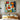 Sonarart Original abstract pop-style oil painting of a bold female face in vibrant colors