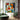 Sonarart Original abstract pop-style oil painting of a bold female face in vibrant colors