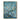 Floral Impressionist Oil Painting with White Blossoms and Blue Sky Background